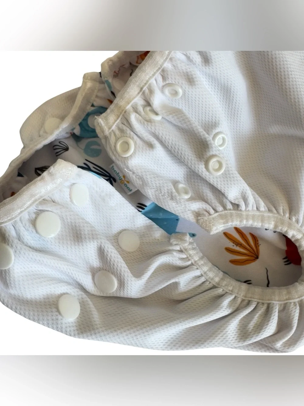 3 Pack Reusable Swim Diapers Large 8M-3T Waterproof Adjustable Washable